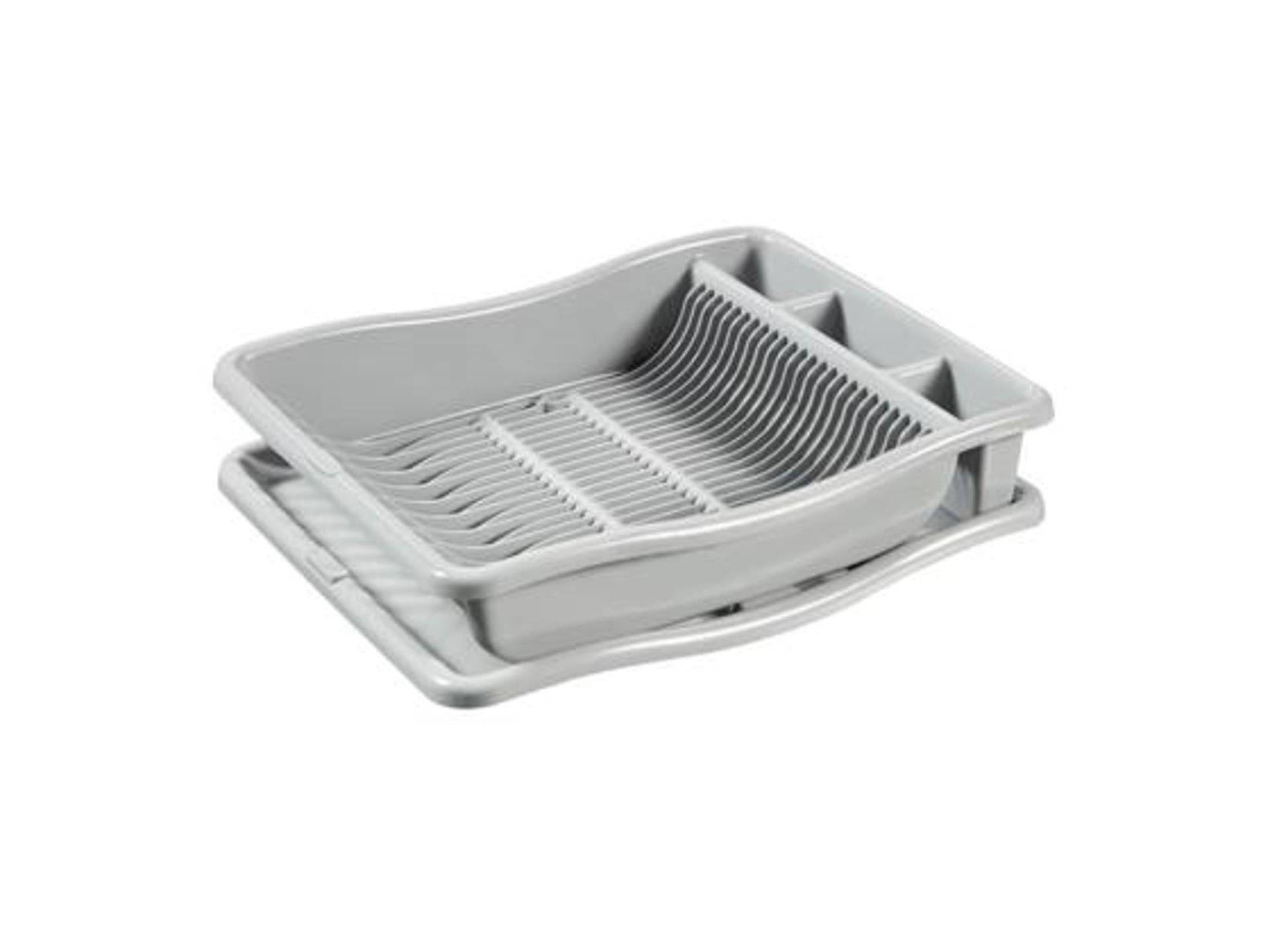 Curver Curver Drain Rack sur le plateau 48x38x10,5 cm Gris clair