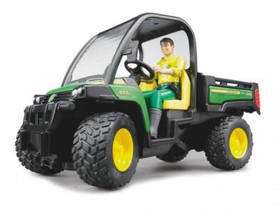 Bruder John Deere Gator XUV 855D avec chauffeur