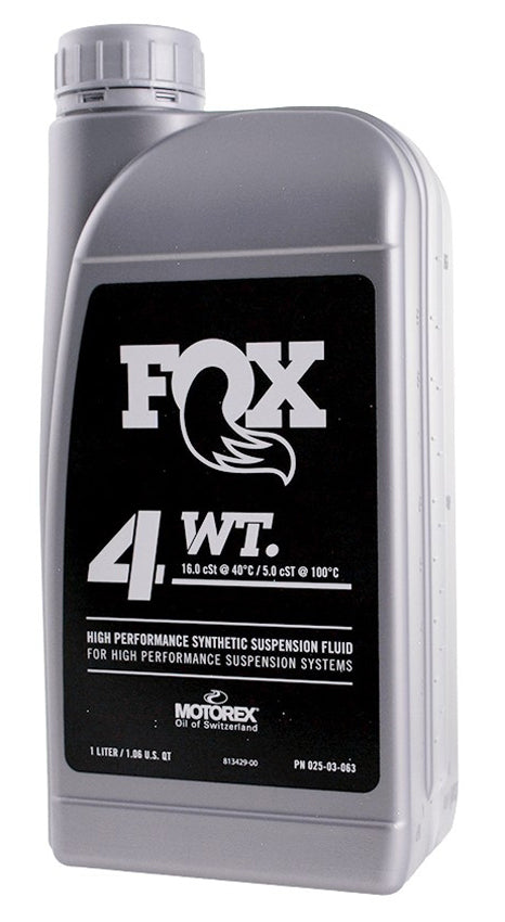 Liquide de suspension Fox Racing Shox 4wt 1000ml