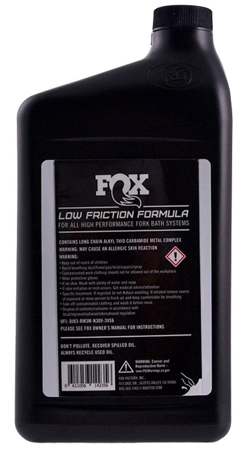 Fox racing shox am bain d'huile 32oz 20wt or