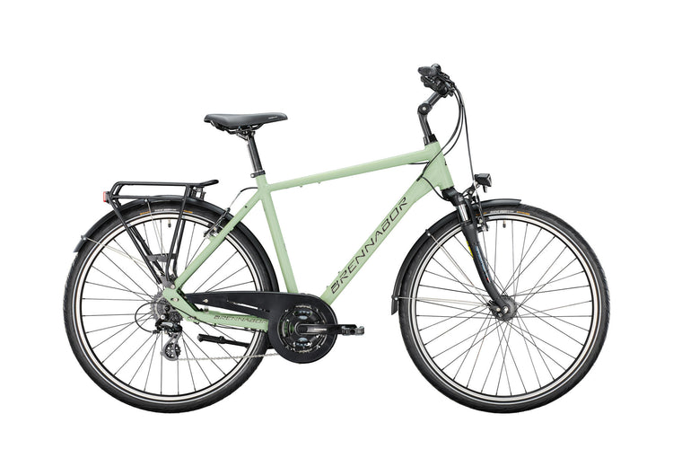 Vélo de randonnée Brennabor t-40 mod. 24 vélo brennab.t-40 28 50 diam.24sp vert noir