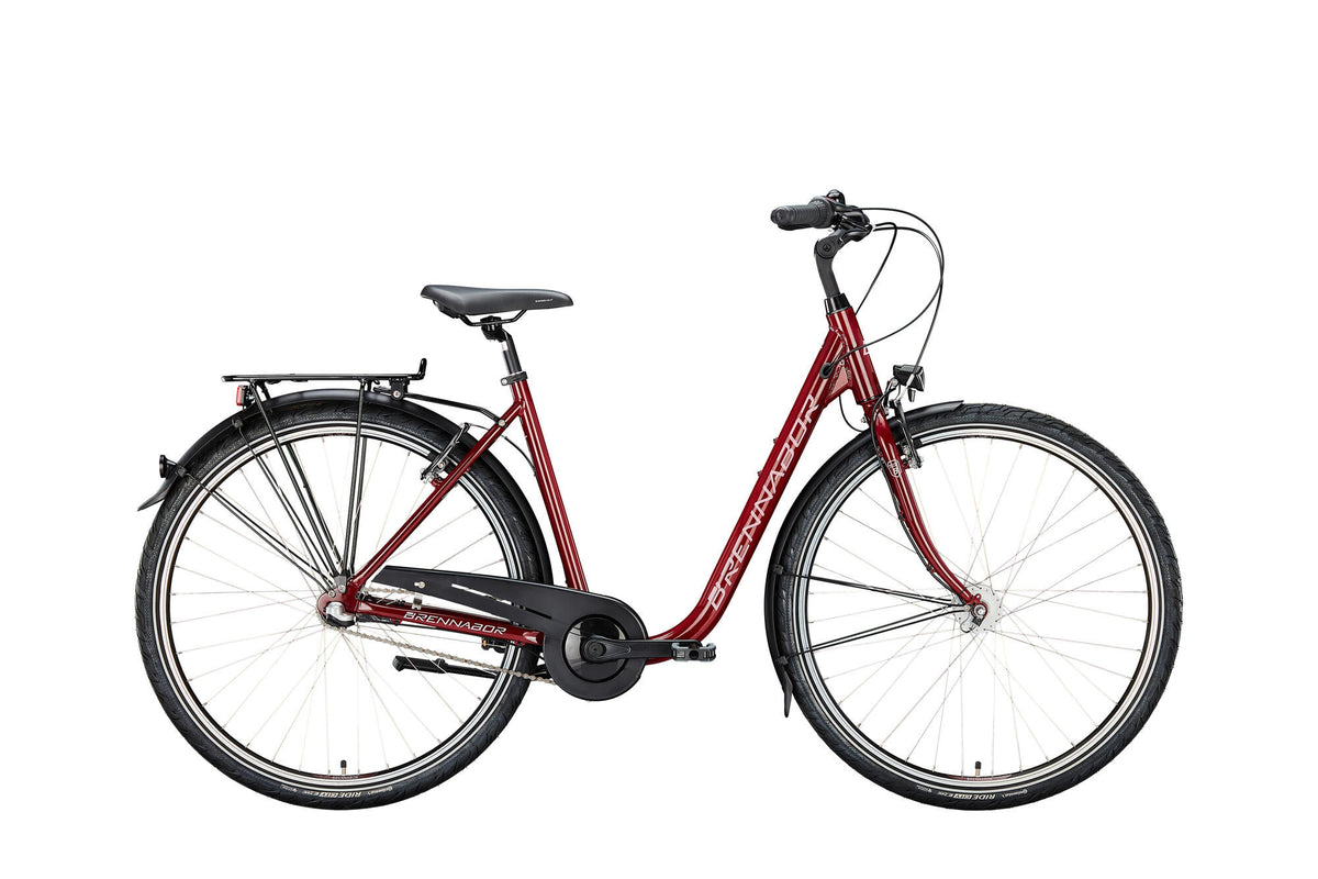 Vélo de ville Brennabor c-20 mod. 24 bike city c-20 28 50 profond 3sp.rose rouge