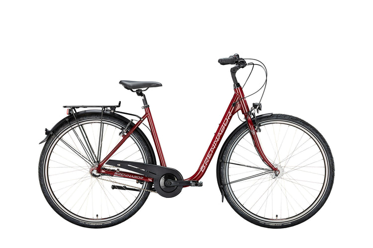 Vélo de ville Brennabor c-20 mod. 24 bike city c-20 28 50 profond 3sp.rose rouge
