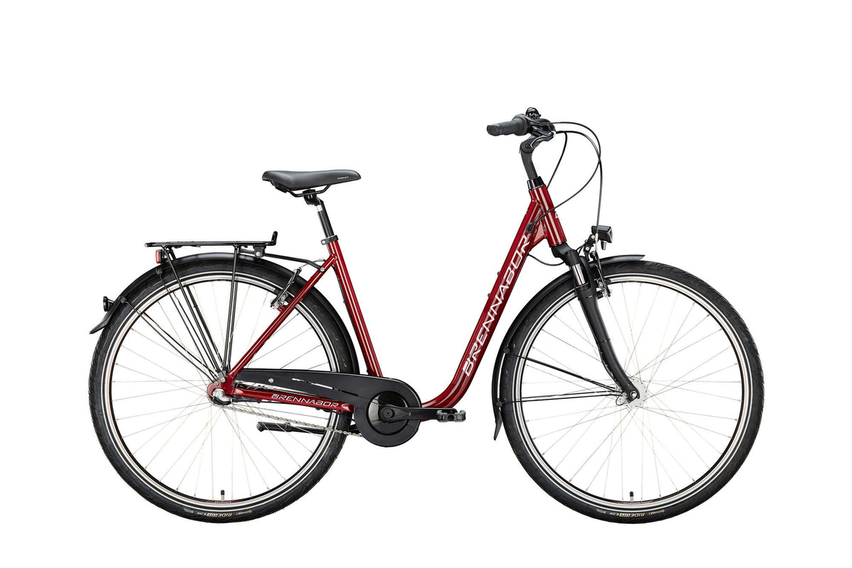 Vélo de ville Brennabor c-24 mod. 24 bike city c-24 28 50 profond 3sp.rose rouge