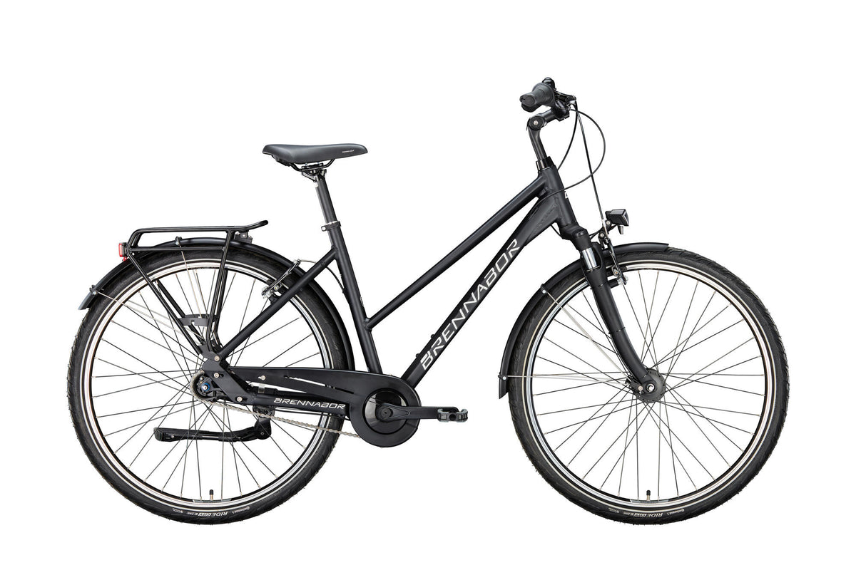 Vélo de randonnée Brennabor t-42 mod. 24 randonnées à vélo t-42 28 55 escaliers. 7sp.noir blanc