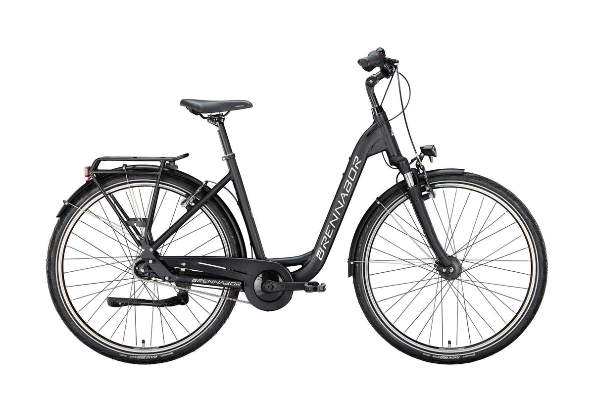 Vélo de randonnée Brennabor t-42 mod. 24 vélo trekking t-42 28 45 wave 7sp.noir blanc