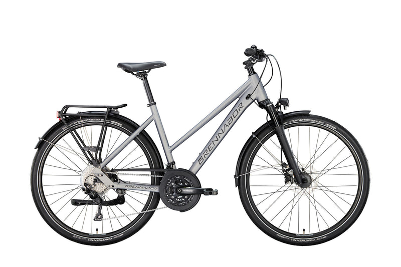 Vélo de randonnée Brennabor t-62 mod. 24 randonnées à vélo t-62 28 50 escaliers. 30 es. gris noir