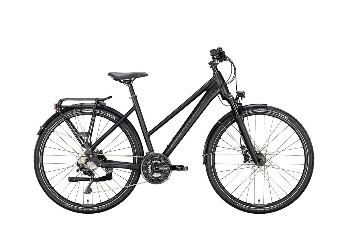 Vélo de randonnée Brennabor T-66 mod. 24 randonnées à vélo t-66 28 55 escaliers. 30 es. noirnoir