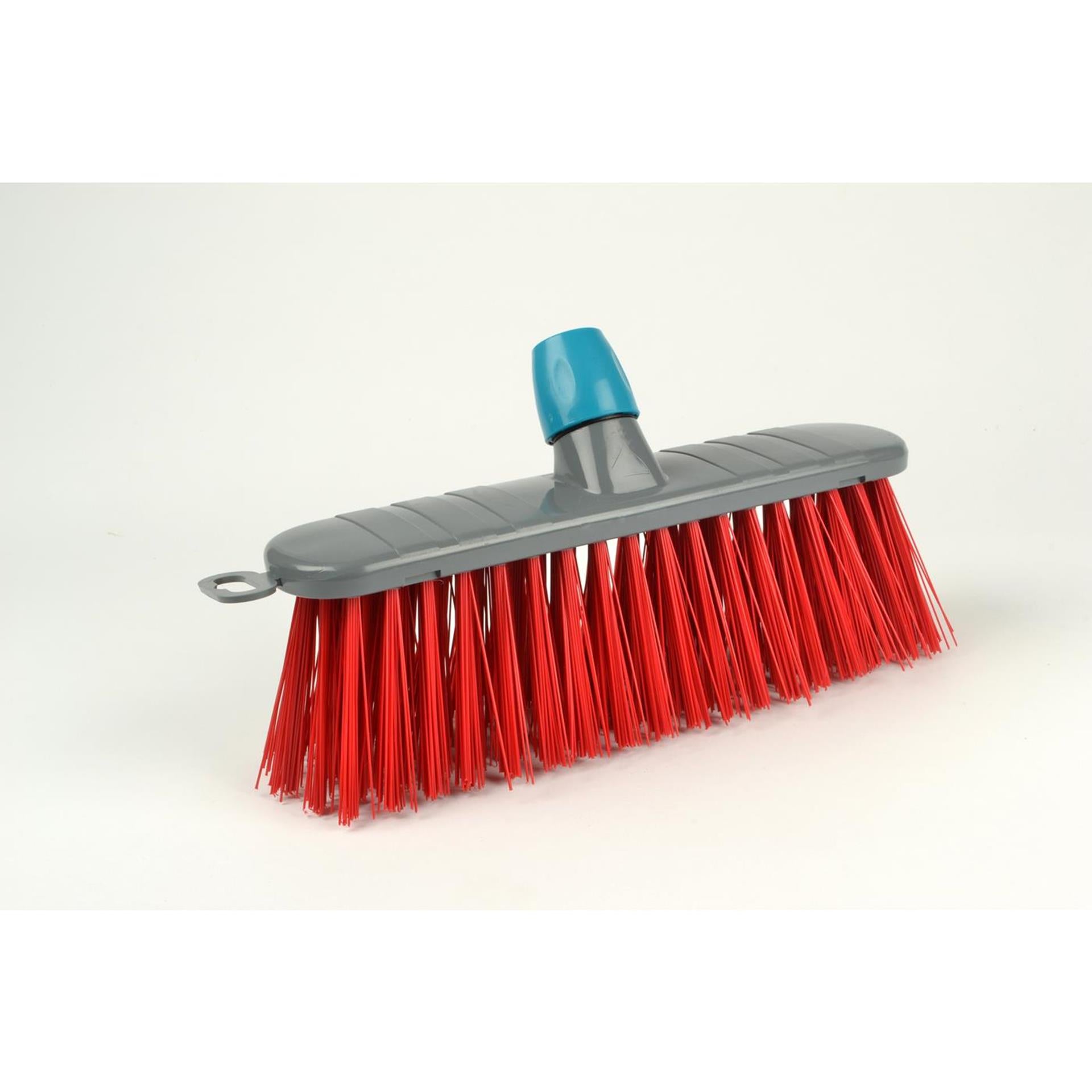 Linea balai de rue 32cm en plastique rouge