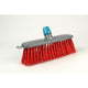 Linea balai de rue 32cm en plastique rouge