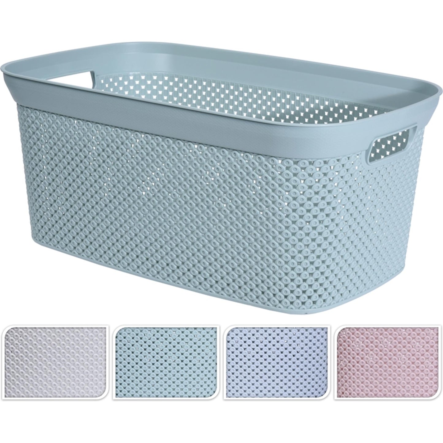 Solutions de rangement panier à linge 35l