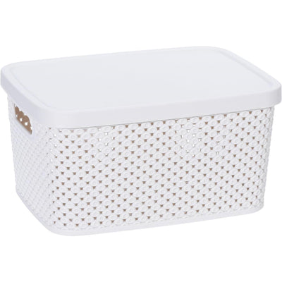 Boîte de rangement divers avec couvercle 22 cm différentes versions