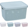 Boîte de rangement divers 7000 ml avec couvercle 4ASS Couleurs 274x22