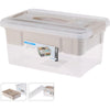 Solutions de stockage boîte de rangement en plastique avec insert 5l
