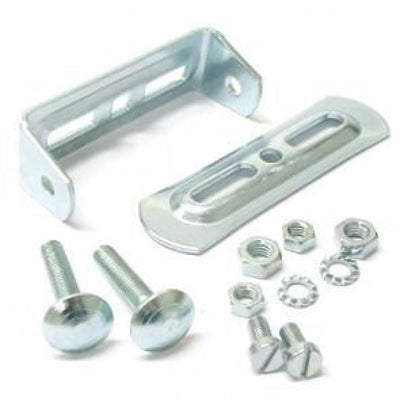 cadre porte-bagages universel acier argent