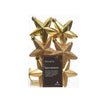 Decoris Pendentif de Noël étoile or dia7cm 6-pièces