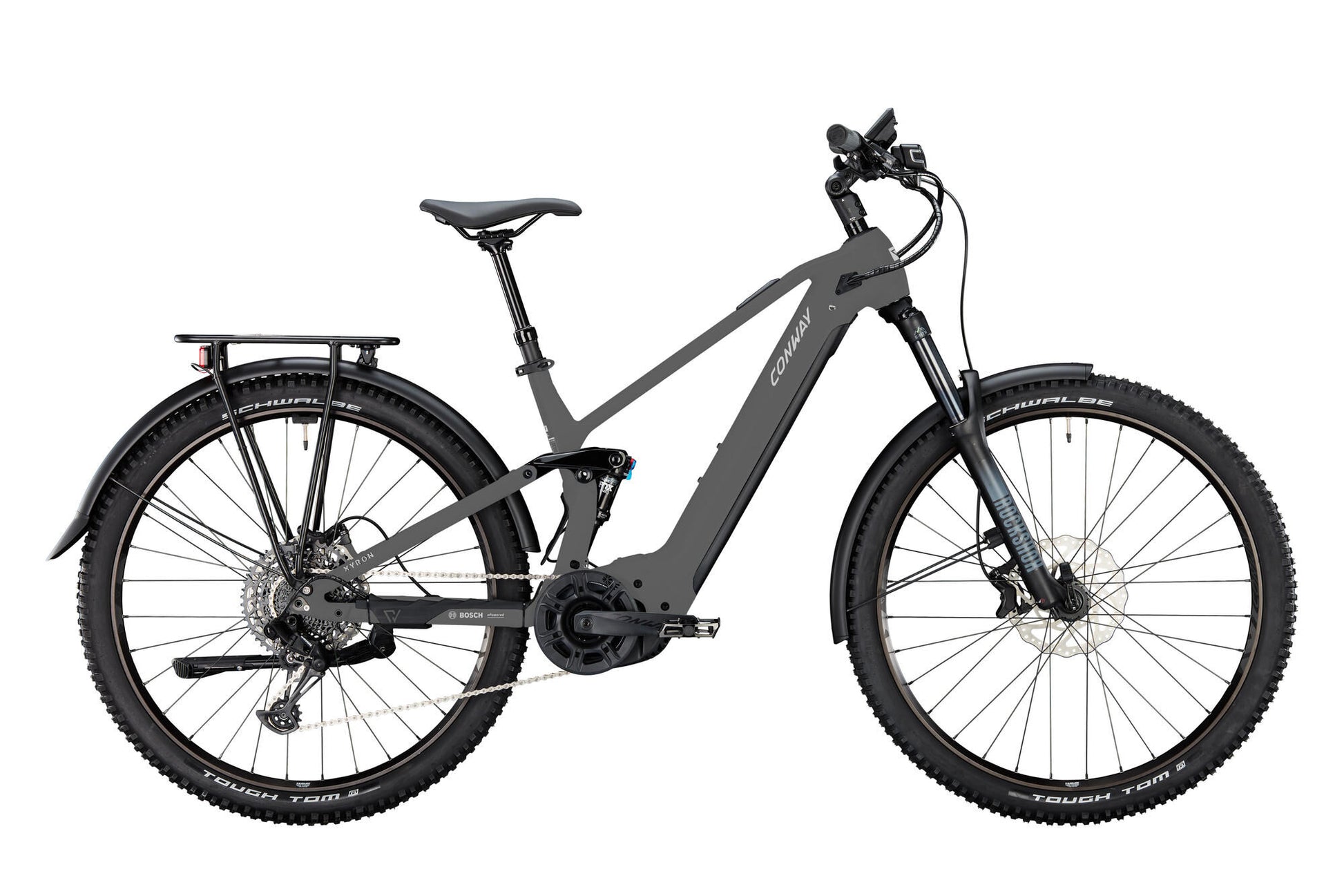 CONWAY ELECTRIC SUV XYRON C 2.0 750 (# 1) EBIKE CON.XYRON C2.0 750 29 40 9SP Full Sus. gris