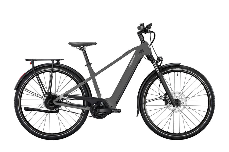 Conway Electric Trekking Bike Cairon T 4.5 (# 1) Ebike Con.cairon T 4.5 28 45 5sp Gray