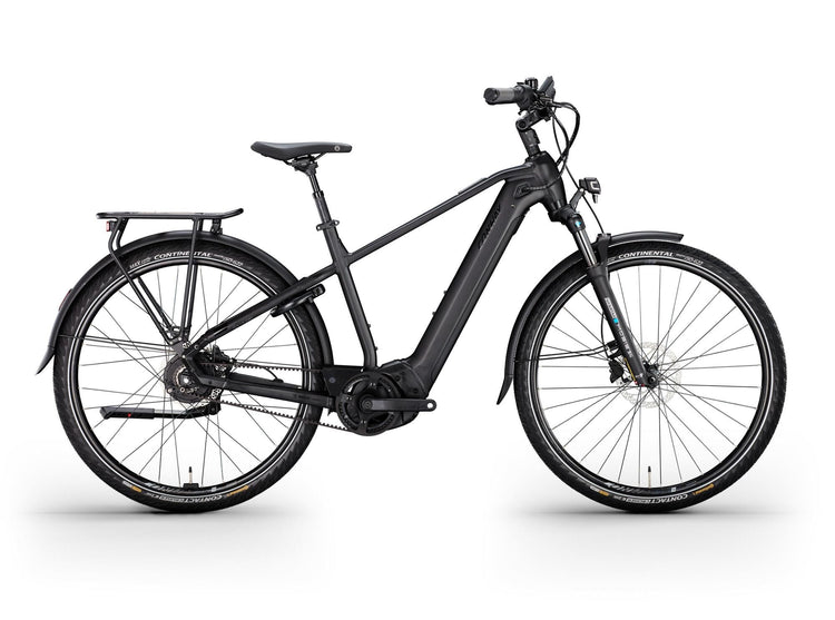 Conway Electric Trekking Bike Cairon T 6.0 (# 1) Ebike Con.cairon T 6.0 28 49 Env. Diam. noir