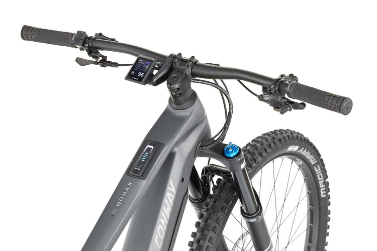 Conway VTT électrique tout suspendu xyron st 5.0 (#1) vélo électrique conw.xyron st 5.0 29 39 12sp full sus.gr bl