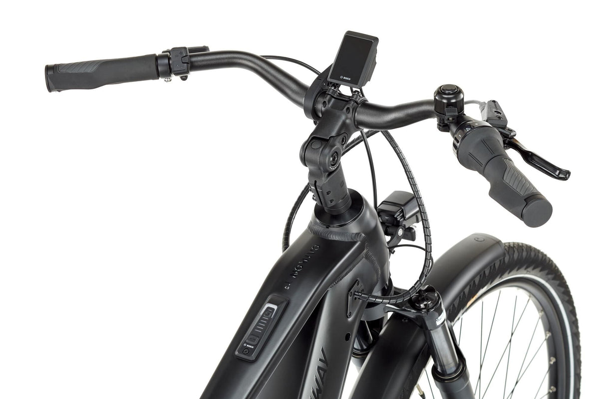 Conway Electric Trekking Bike Cairon T 4.5 (# 1) Ebike Con.cairon T 4.5 28 49 5sp Black