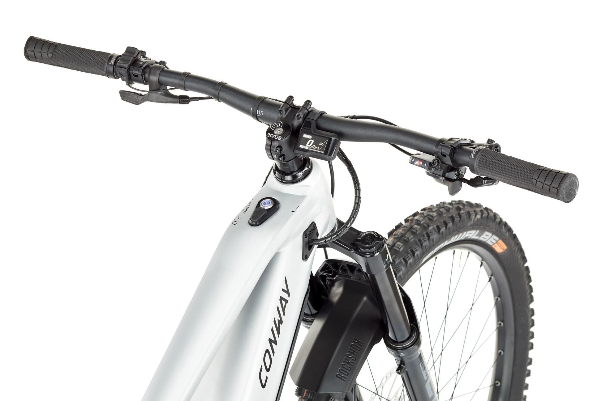 Conway VTT électrique tout suspendu ewme 2.0 (#1) ebike conw. ewme 2.0 se 29 47 10sp sus complet. sil.
