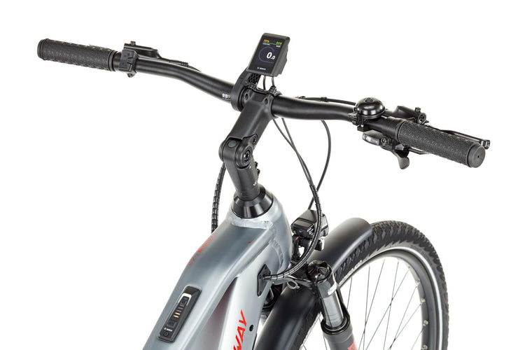 Conway Electric Trekking Bike Cairon T 2.0 625 SE (# 1) Ebike Conw. Ciaron T 2.0 625 SE 28 51 9sp Sil. rouge