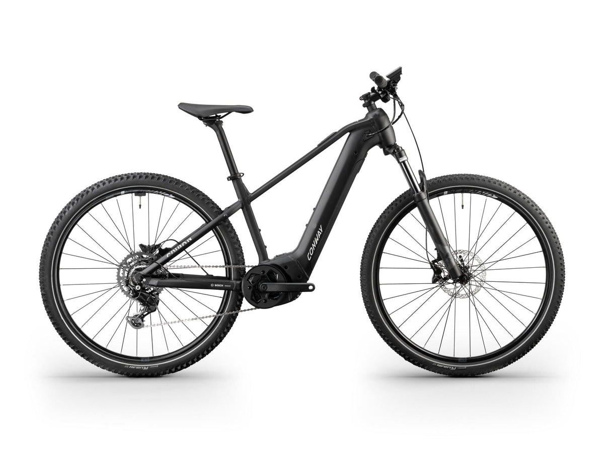 Conway VTT électrique semi-rigide cairon s 1.0 (#1) erad cairon s 1.0 hommes 29 xl 9gg noir gris mat