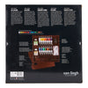 Van Gogh • inspiration coffret peinture à l'huile avec 14 couleurs en tubes de 40 ml + accessoires