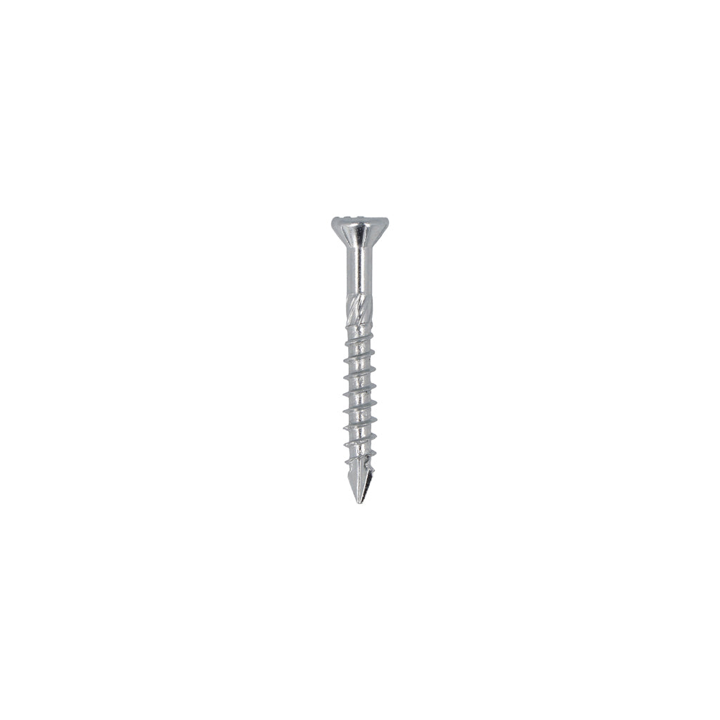 Vis MDF Dynaplus tête plate galvanisée filetage partiel-75° torx tx15 3,5x50 28 | 200 pièces - 0287.01.17901