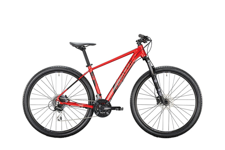 Conway vtt semi-rigide ms 4.9 mod. 24 vélo conw.ms 4.9 29 46 hardtail 24sp rouge noir