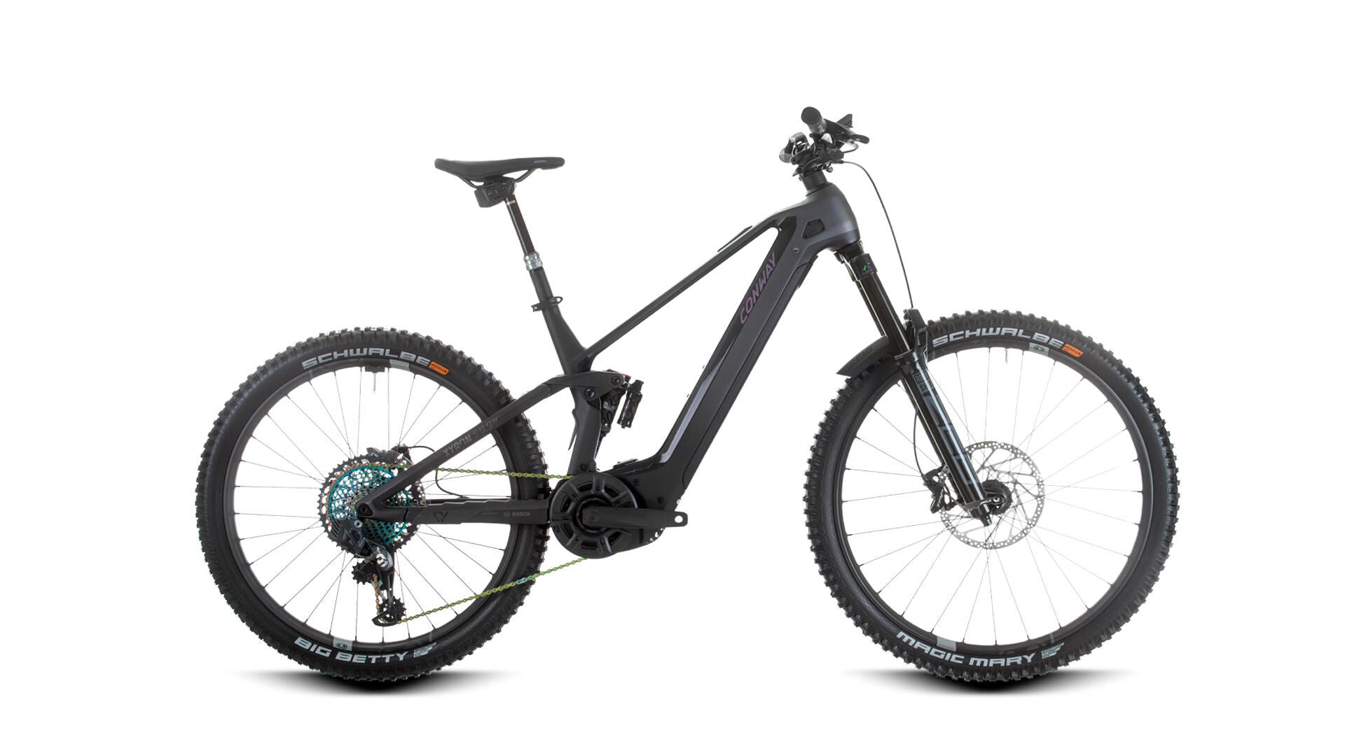 Conway Electric MTB Full suspension Xyron S 9,9 MX Mod en carbone. 22