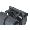 Basil Double Bicycle Bag Urban Dry Mik 50 litres - Charcoal