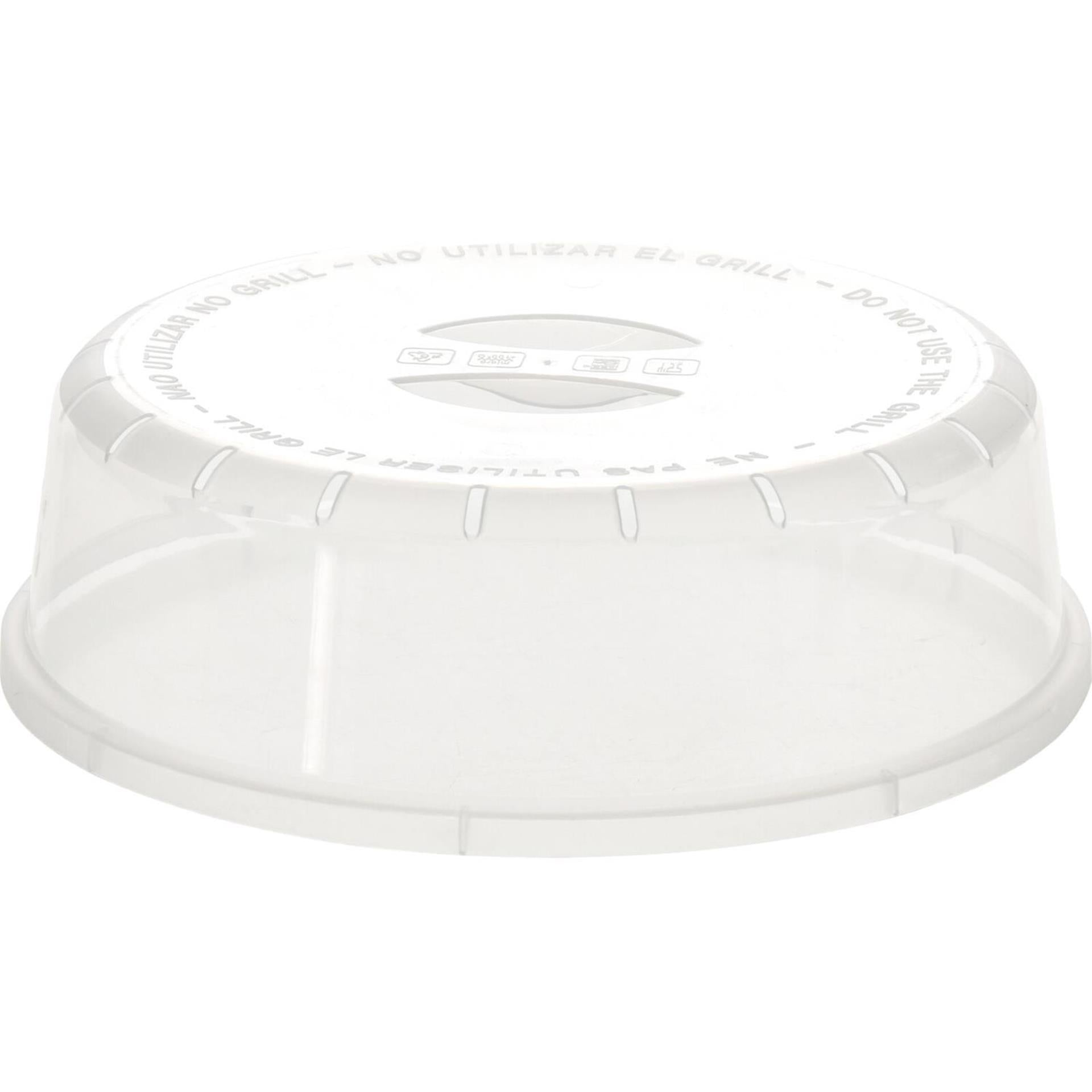 Excellent houseware couvercle pour micro-ondes en plastique ø24cm