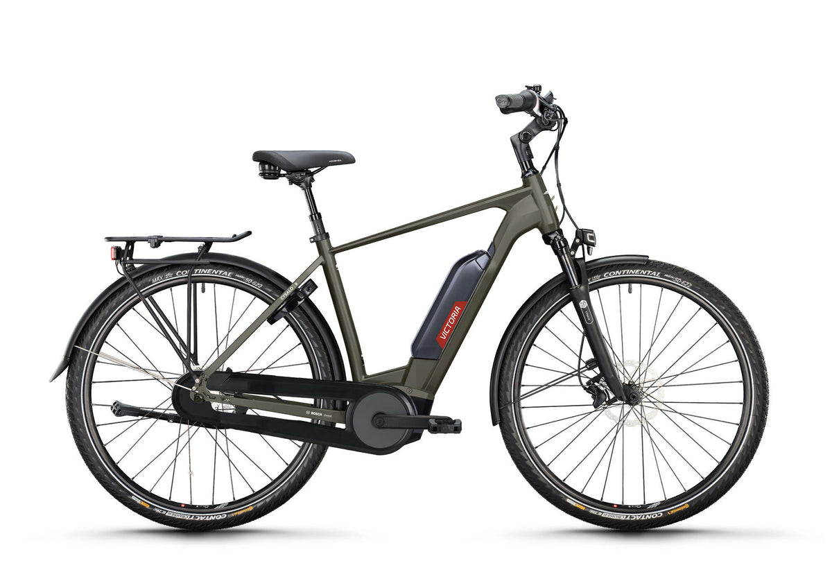 Victoria Electric Trekking Bike Cysalo 9 (# 1) Ebike Vict.Cysalo 9 28 52 Diam. 7sp anth chaud.