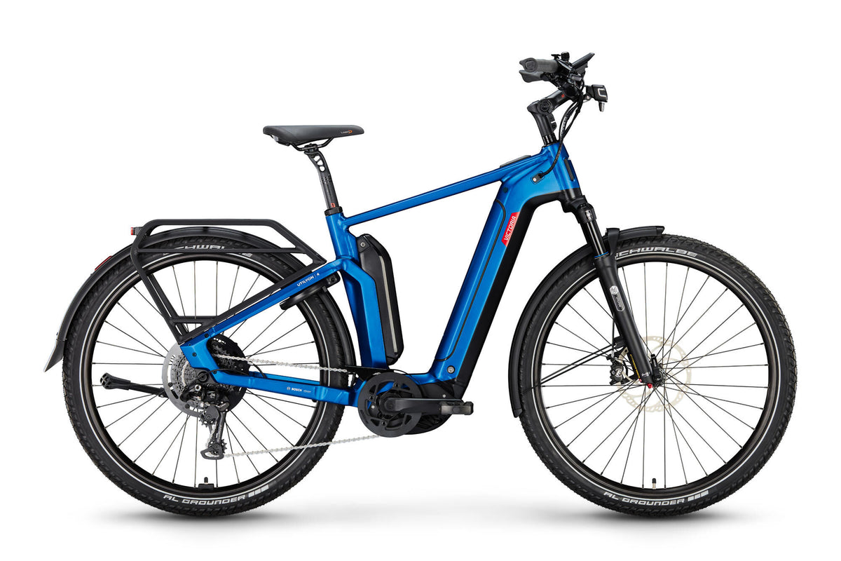 Vélo urbain électrique Victoria utilyon 4 (#1) ebike vict. utilyon 4 29 52 10sp vague rouge