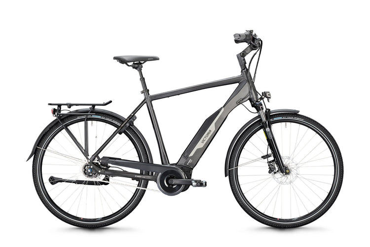 Victoria Electric Trekking Bike Tresalo 3 (# 1) Ebike Vic.Tresalo 3 28 58 Diam. 7SP FW Anth.Matt