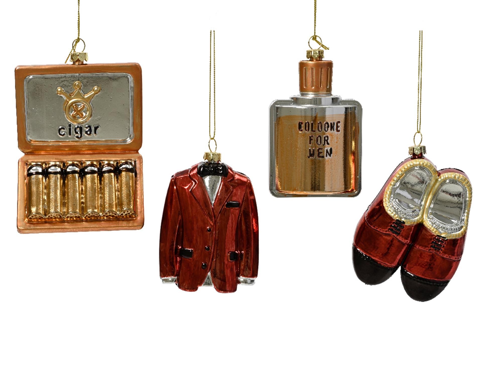 Decoris pendentif de Noël en plastique accessoires pour hommes