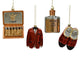 Decoris pendentif de Noël en plastique accessoires pour hommes