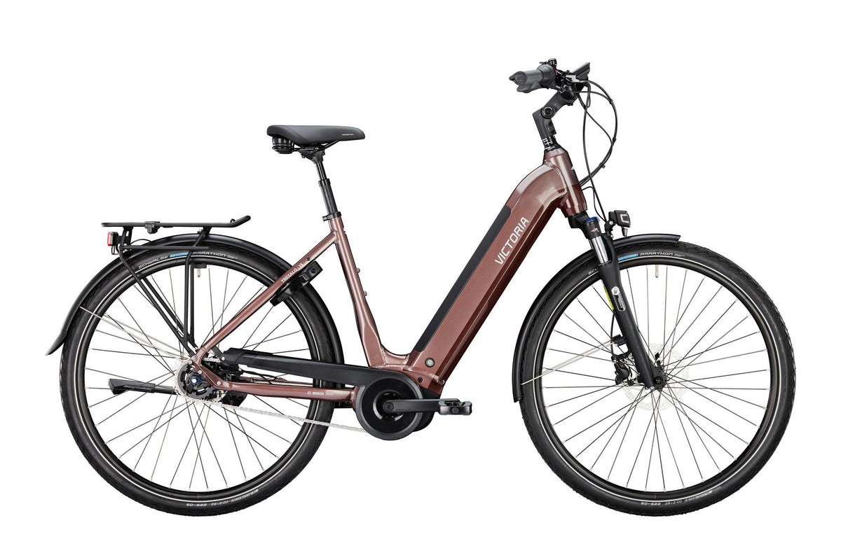 Victoria Electric Trekking Bike Tresalo 13 (# 1) Ebike Vict. Tresalo 13 28 52 5sp cb cuivre