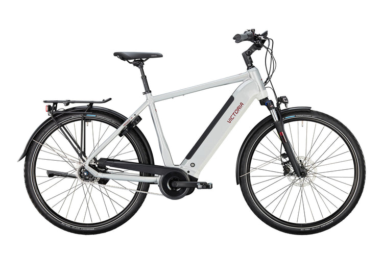 Victoria Electric Trekking Bike Tresalo 15 (# 1) Ebike Vict. Tresalo 15 28 55 5sp fh argent