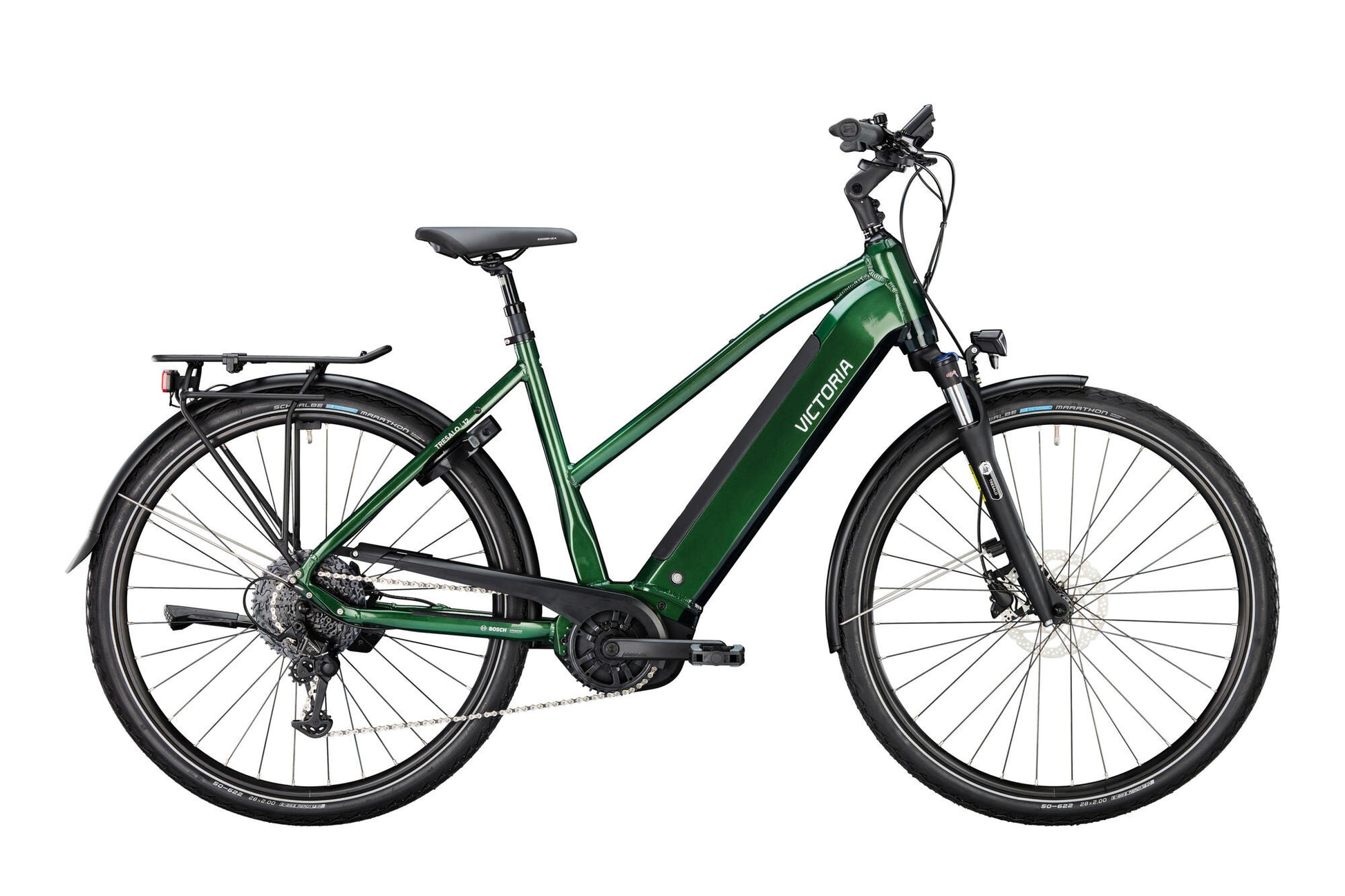 Victoria Electric Trekking Bike Tresalo 12 (# 1) Ebike Vict. Tresalo 12 28 53 escaliers 9sp. vert