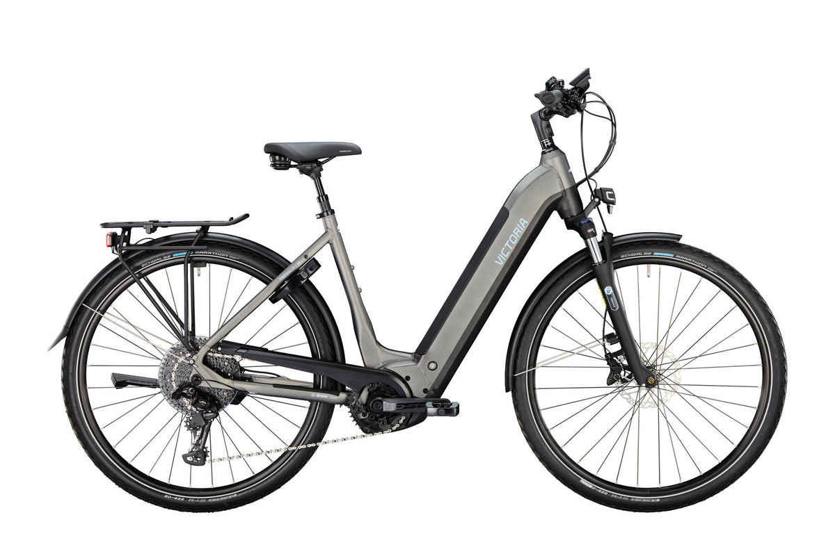 Victoria Electric Trekking Bike Tresalo 16 (# 1) Ebike Vict. Tresalo 16 28 44 11 wave batte noire