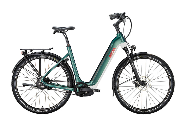 Victoria Electric Drawing Bike Manoc 5 Mod. 24 Ebike Manoc 5 28 46 Wave Env. Green Matt