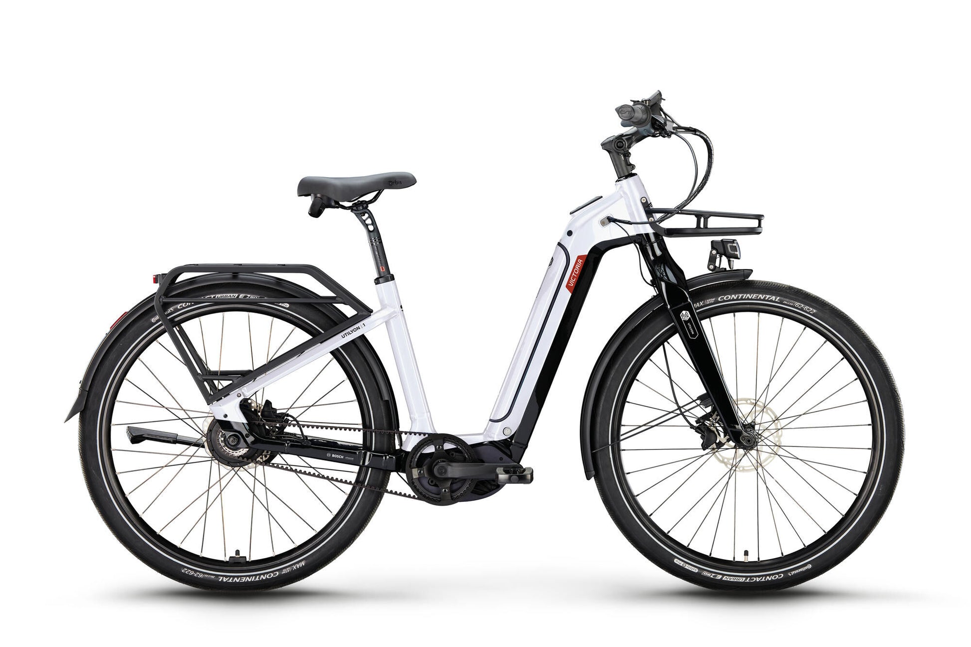 Vélo urbain électrique Victoria utilyon 1 (#1) ebike vict. utilyon 1 29 52 5sp vague blanc