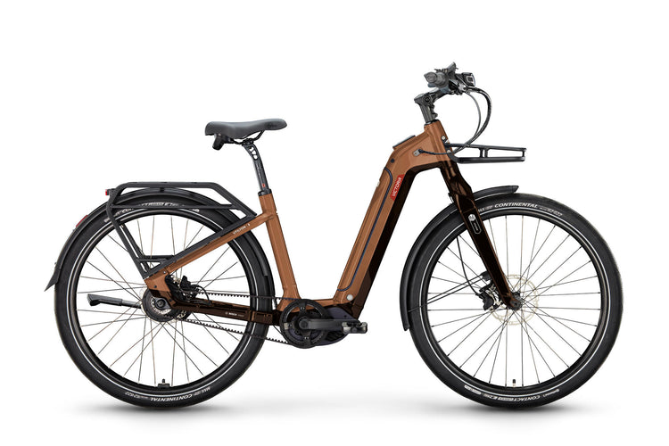 Vélo urbain électrique Victoria utilyon 3 (#1) ebike vict. utilyon 3 28 48 env. wave brown