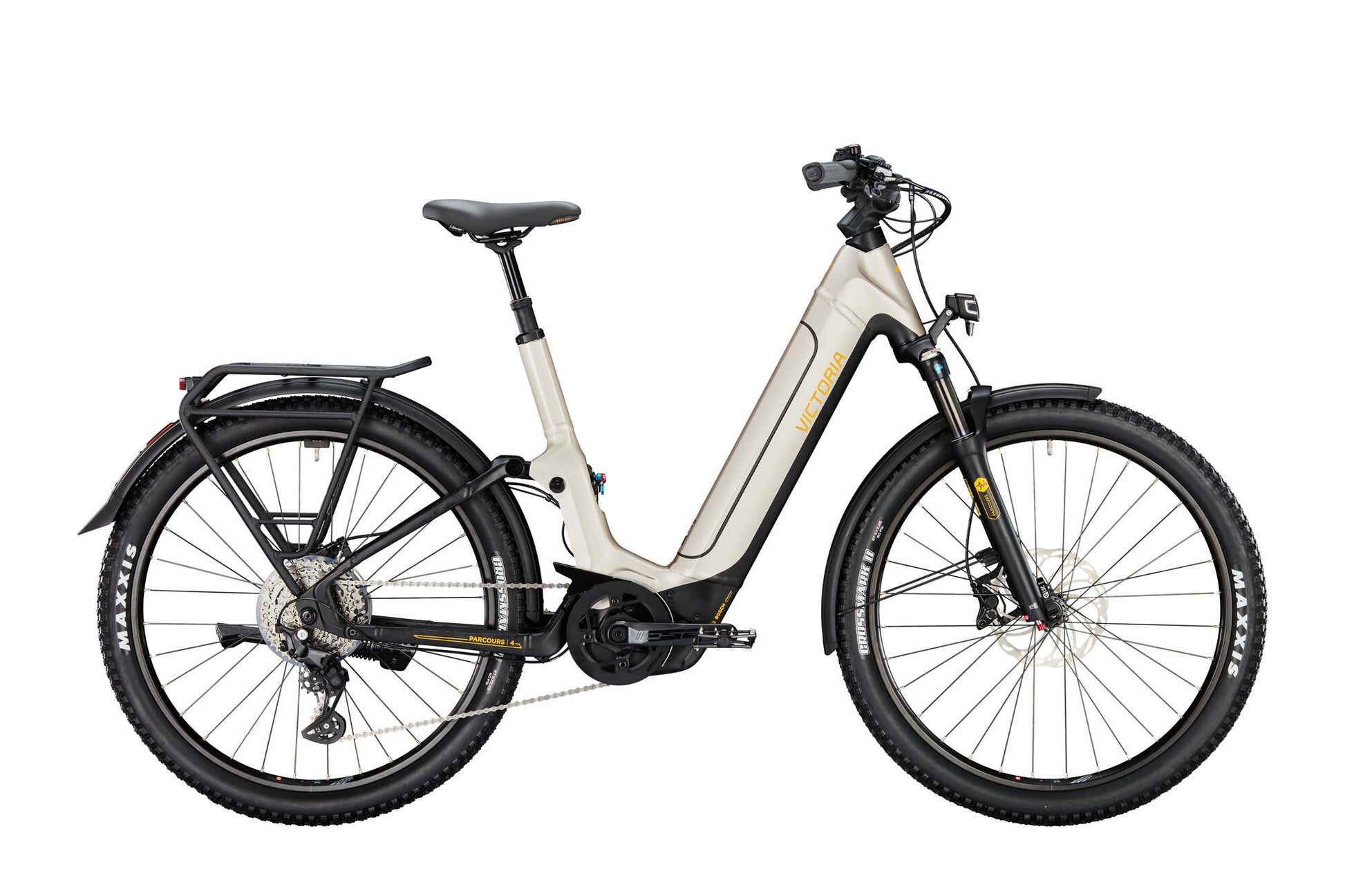 Victoria electric tout suspendu trail 4 (#1) vélo électrique vict.parcours 4 28 46 10sp gris vague