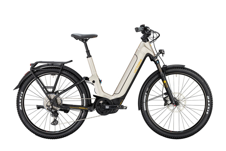Victoria electric tout suspendu trail 4 (#1) vélo électrique vict.parcours 4 28 56 10sp gris vague