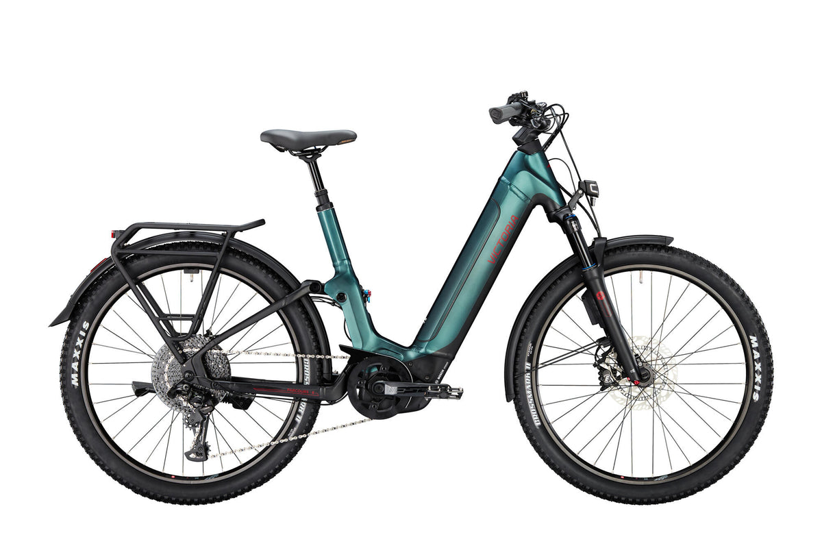 Victoria électrique tout suspendu trail 6 (#1) ebike vict. cours 6 28 51 11sp vague noir