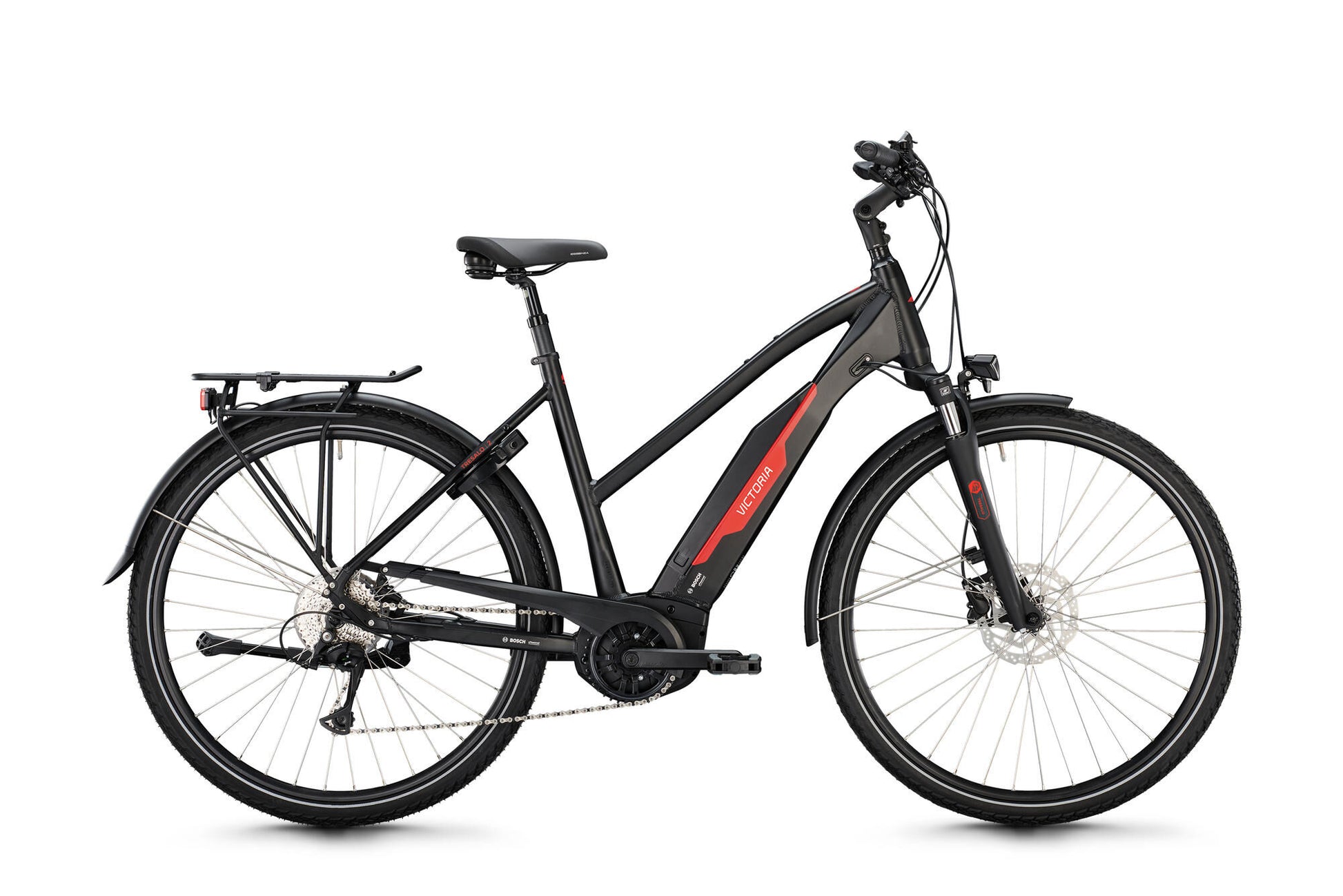 Victoria Electric Trekking Bike Tresalo 2 (# 1) Ebike Vict. Tresalo 2 28 48 9SSP SESTAIRS. noir